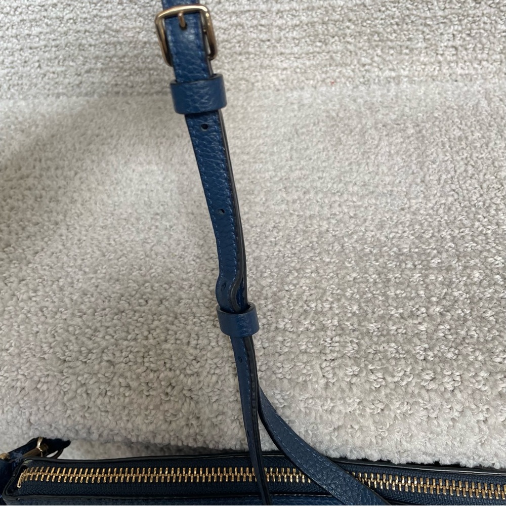 Coach Blue Leather Crossbody Bag - Picture 5 of 16